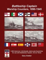 Battleship Captain Warship Counters, 1890-1945