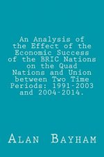 An Analysis of the Effect of the Economic Success of the BRIC Nations: on the Quad Nations and Union between Two Time Periods: 1991-2003 and 2004-2014