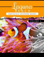 Laguna Beach Volume 2: Sea, Lost Ocean, Dolphin, Shark Grayscale coloring books for adults Relaxation Art Therapy for Busy People (Adult Colo