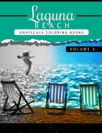 Laguna Beach Volume 3: Sea, Lost Ocean, Dolphin, Shark Grayscale coloring books for adults Relaxation Art Therapy for Busy People (Adult Colo