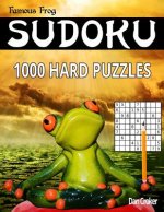 Famous Frog Sudoku 1,000 Hard Puzzles: A Brain Yoga Series Book