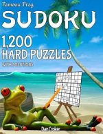 Famous Frog Sudoku 1,200 Hard Puzzles With Solutions: A Beach Bum Series Book