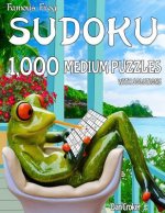 Famous Frog Sudoku 1,000 Medium Puzzles With Solutions: A Take A Break Series Book