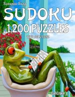 Famous Frog Sudoku 1,200 Puzzles With Solutions: 300 Easy, 300 Medium, 300 Hard & 300 Very Hard. A Take a Break Series Book
