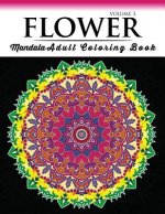 Floral Mandala Coloring Books Volume 3: Beautiful Flowers and Mandalas for Delightful Feelings Stunning Designs