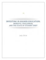 Investing in Higher Education: Benefits, Challenges, and the State of Student Debt
