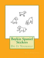 Boykin Spaniel Stickers: Do It Yourself