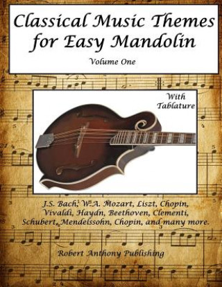 Classical Music Themes for Easy Mandolin Volume One