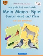 BROCKHAUSEN Bastelbuch Bd. 6 - Das große Buch zum Prickeln - Mein Memo-Spiel Junior: Groß und Klein: Auf dem Bauernhof