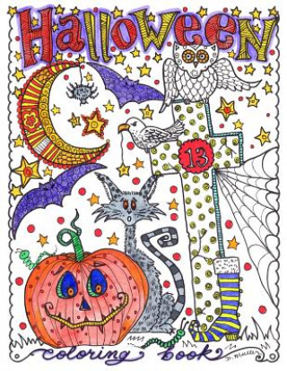 Halloween Coloring Book: Halloween Coloring Book