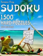 Famous Frog Sudoku 1,500 Hard Puzzles With Solutions: A Beach Bum Series 1 Book