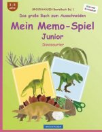 BROCKHAUSEN Bastelbuch Bd. 1 - Das große Buch zum Ausschneiden - Mein Memo-Spiel Junior: Dinosaurier