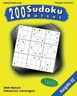 200 leichte Zahlen-Sudoku 02: 200 leichte 9x9 Sudoku mit Lösungen, Ausgabe 02