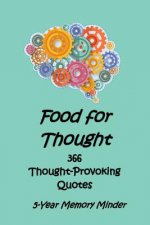 Food for Thought 366 Thought-Provoking Quotes: 5-Year Memory Minder