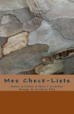 Mes Check-Lists: Notes & Listes a Faire / A Cocher - Design Marron