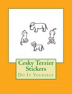 Cesky Terrier Stickers: Do It Yourself