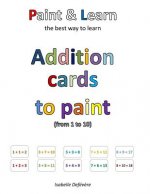 Addition cards to paint (from 1 to 10)