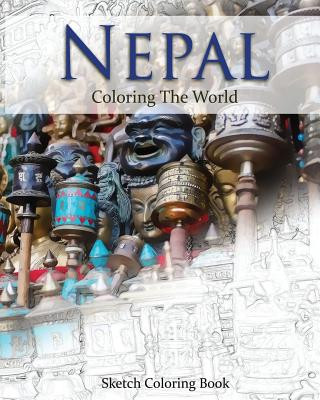 Nepal Coloring the World: Sketch Coloring Book