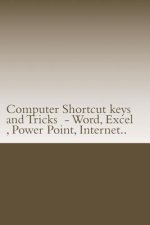 Computer Shortcut keys and Tricks - Word, Excel, Power Point, Internet..: Shortcuts for Word, Excel, Power Point, Internet, trouble shooting and Every