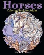 Horses Coloring Book for Adults