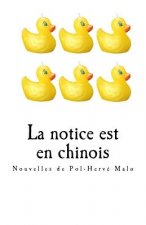 La notice est en chinois: Nouvelles