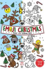 Emoji Christmas Pocket Size Coloring Book: (Stocking Stuffer Edition)