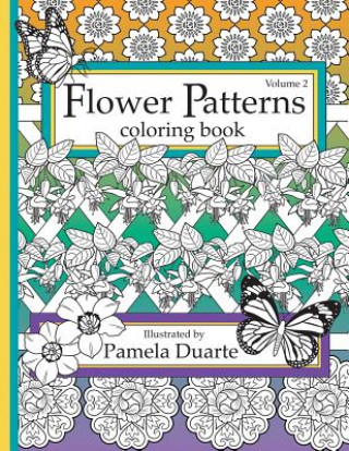 Flower Patterns Coloring Book, Volume 2