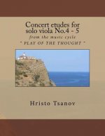Concert etudes for solo viola No.4 - 5: from the music cycle 