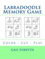 Labradoodle Memory Game: Color - Cut - Play