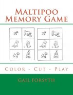 Maltipoo Memory Game: Color - Cut - Play