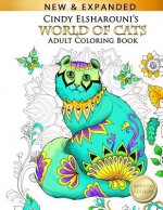 World of Cats: Adult Coloring Book
