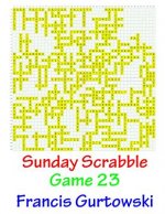Sunday Scrabble Game 23