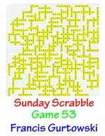 Sunday Scrabble Game 53