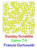 Sunday Scrabble Game 74