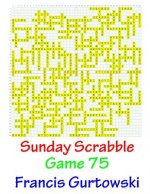 Sunday Scrabble Game 75