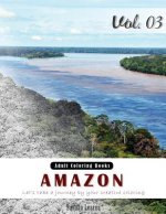 Amazon: Mystery Jungle Grey Scale Photo Adult Coloring Book, Mind Relaxation Stress Relief Coloring Book Vol3.: Series of colo