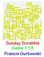 Sunday Scrabble Game 113