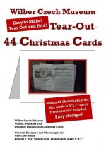 Wilber Czech Museum tear out 44 christmas cards: Wilber Czech Museum tear out 44 Christmas cards