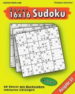 Leichte 16x16 Buchstaben Sudoku 07: Leichte 16x16 Buchstaben-Sudoku, Ausgabe 07