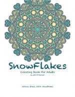 Snowflakes Coloring Book For Adults