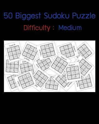 50 Biggest Sudoku Puzzle: Difficulty Medium