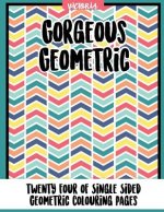 Gorgrous Geometric: 24 of single sided geometric coloring pages