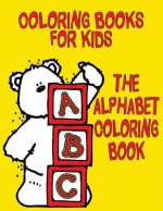 Coloring Books for Kids: The Alphabet Coloring Book: Stress Relief Coloring Book: 52 Uppercase and Lowercase Letters Designs for Coloring Stres