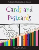 Cards And Postcards: Adult Coloring Book