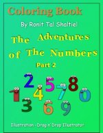 Coloring book - The adventures of the numbers: Subtraction