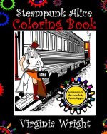 Steampunk Alice Coloring Book