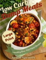 Low Carb Dump Meals ***Large Print Edition***: Easy Healthy One Pot Meal Recipes