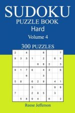 300 Hard Sudoku Puzzle Book: Volume 4