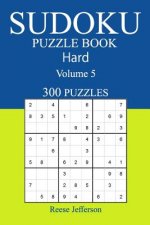 300 Hard Sudoku Puzzle Book: Volume 5