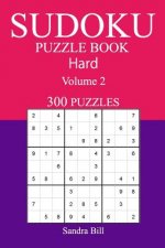 300 Hard Sudoku Puzzle Book: Volume 2